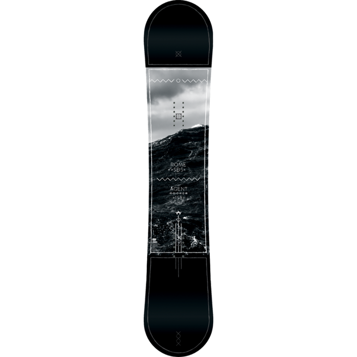 Rome Snowboard Agent Rocker Midwide 158 – Snowboards, Ansicht 1