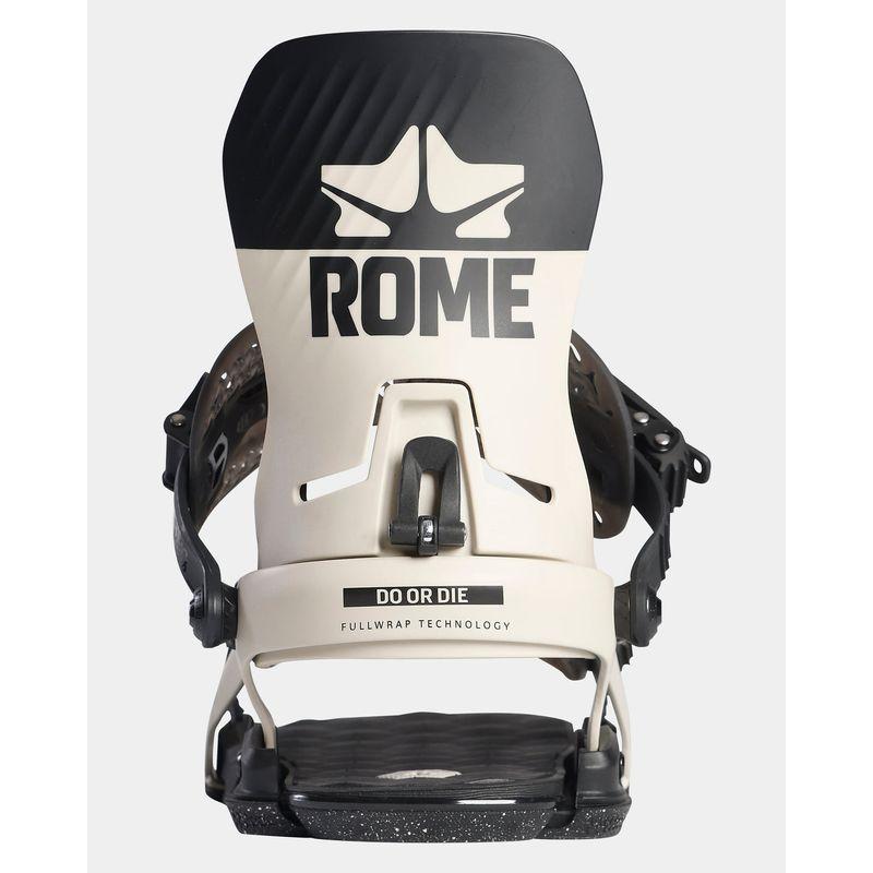 Rome Snowboard Bindung D.O.D Bone White – Snowboard Bindungen, Ansicht 3