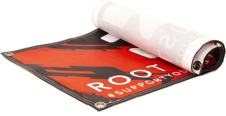 Root Industries Banner red