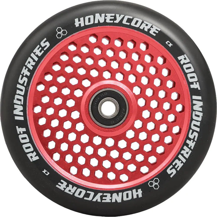 Root Industries Honeycore Wheels 120mm red