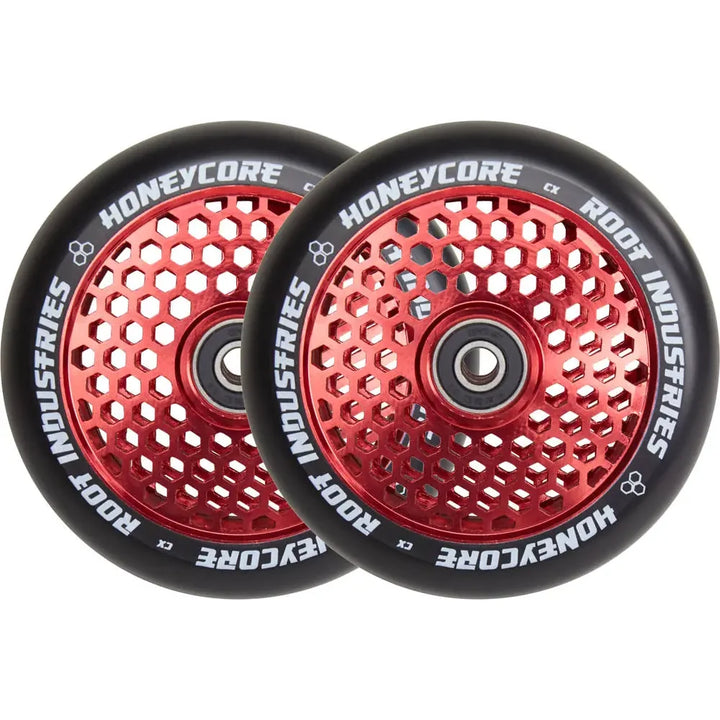 Root Industries Honeycore Wheels 120mm red – Scooter Wheels, Ansicht 1