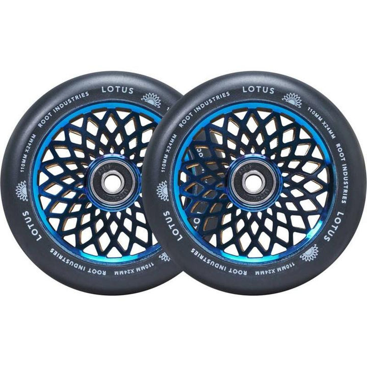 Root Industries Wheels Lotus Blu-ray/Black – Scooter Wheels, Ansicht 1