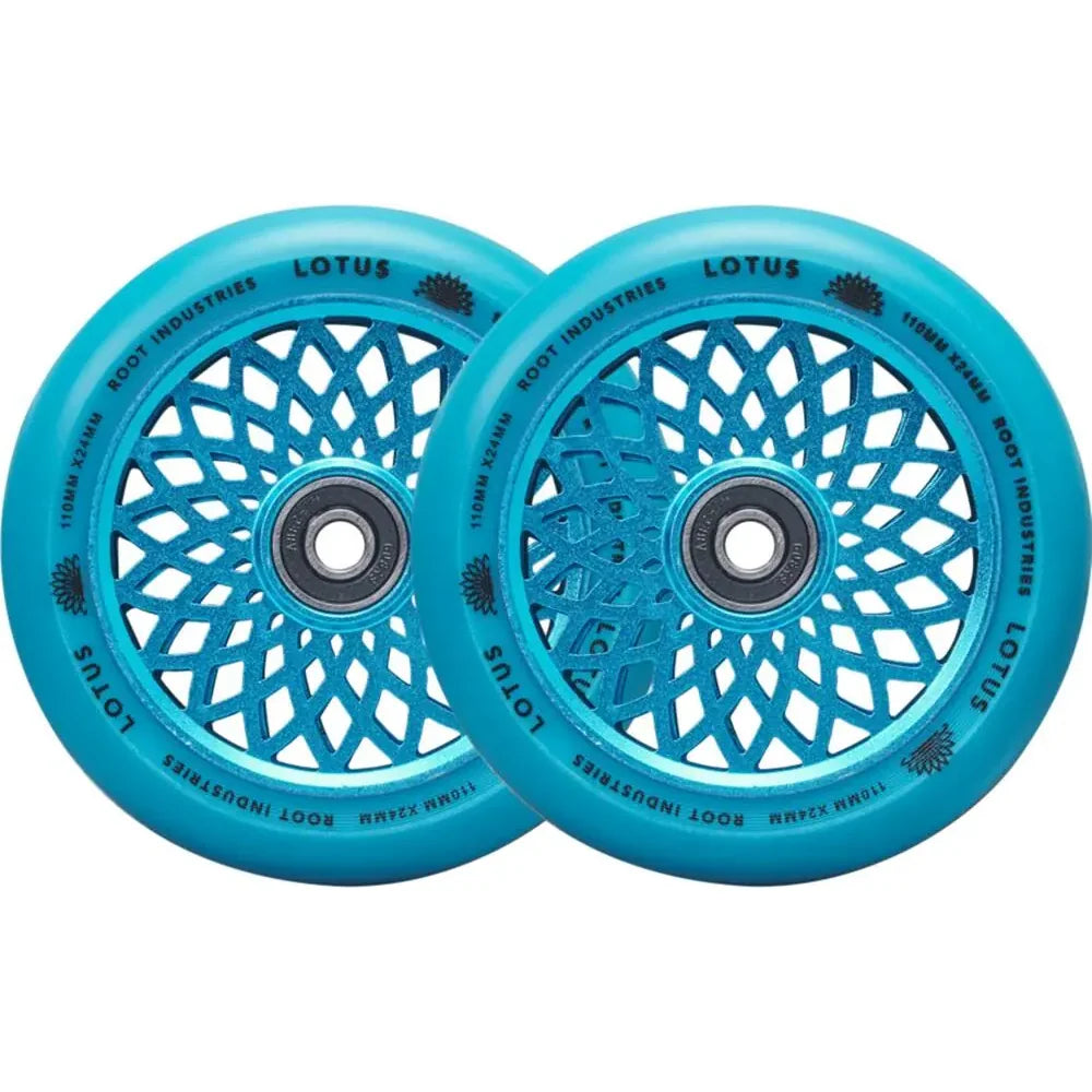 Root Industries Wheels Lotus Radiant/Blue – Scooter Wheels, Ansicht 1