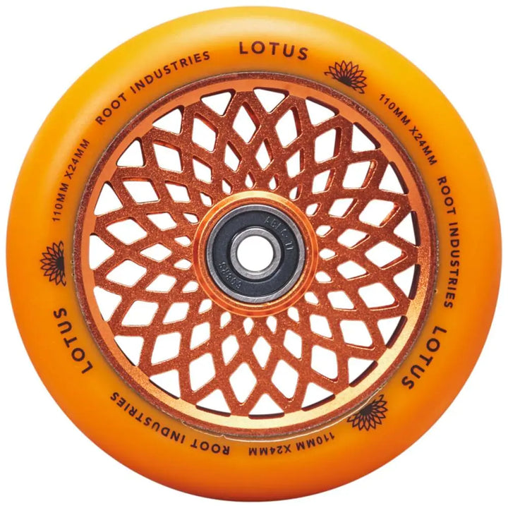Root Stunt Scooter Wheels Lotus 2 Stk. 110mm radiant orange