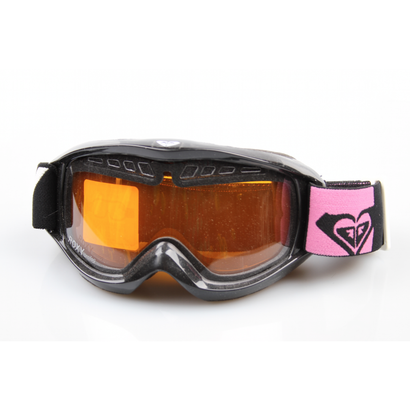 Roxy Goggle Broadway Black Orange/Chrome – Snowboard Goggles, Ansicht 1