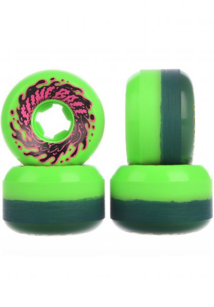 Santa Cruz Wheels Slimeball Double Take Vomit Mini 53mm 97A