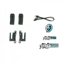 Shredlights SL-200 Front 2-Pack with Brackets Extended – Rucksäcke & Taschen, Ansicht 3