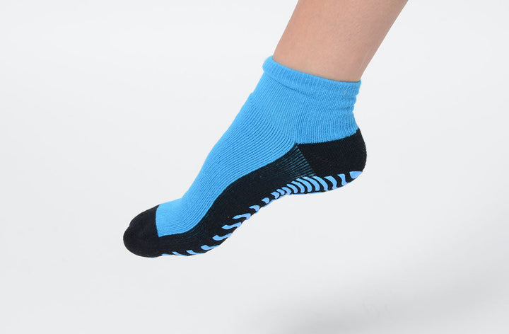 ACON Trampolinsocken - blau und schwarz