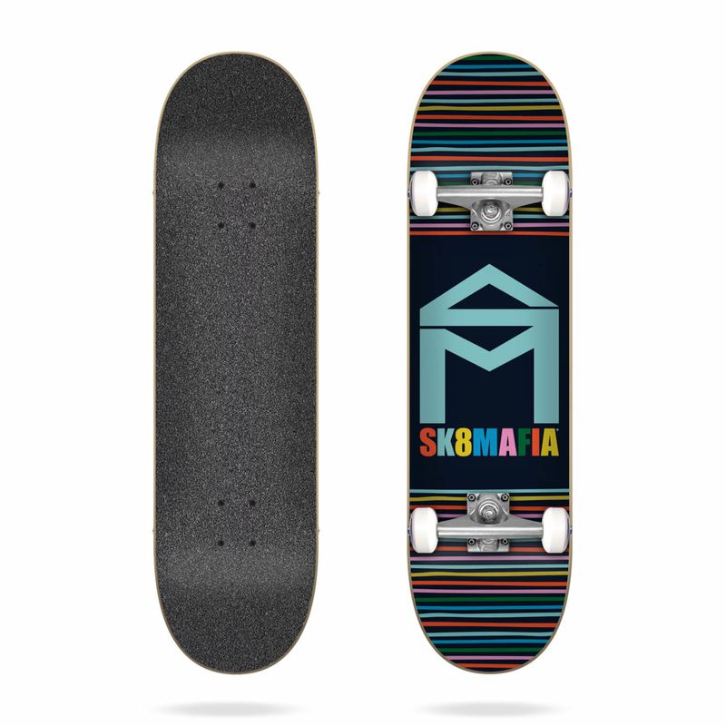 Sk8Mafia Complete Skateboard House Logo Yarn 8.0'' – Komplett Skateboards, Ansicht 1