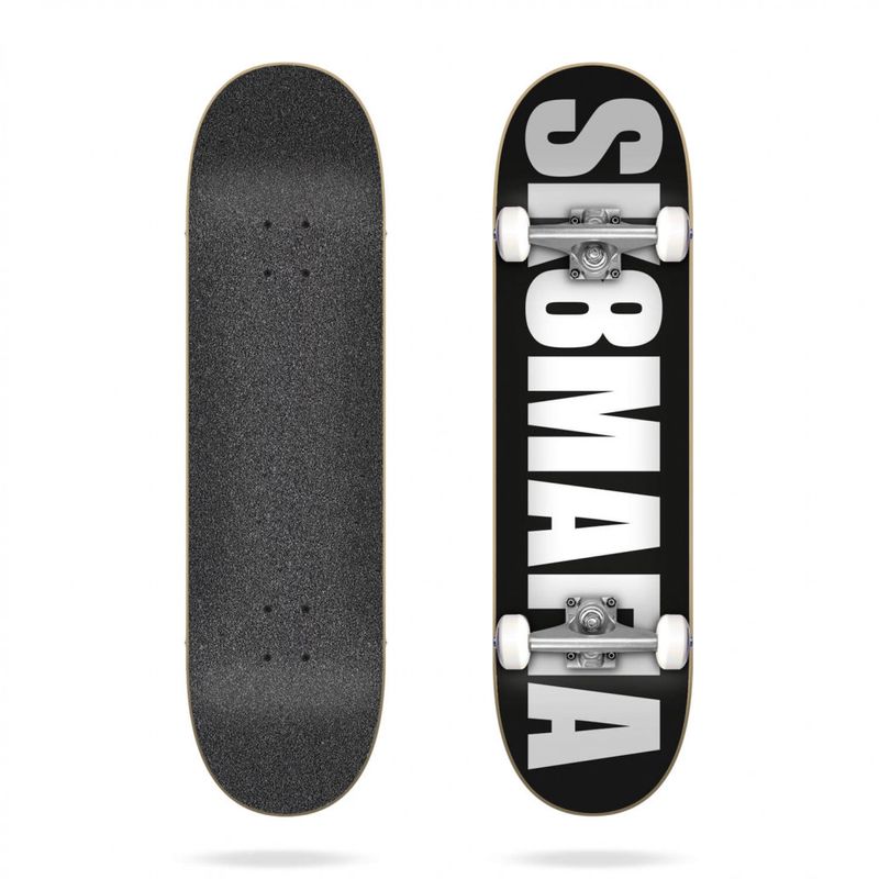 Sk8Mafia Skateboard Complete OG Logo Black 7.5″ – Komplett Skateboards, Ansicht 1