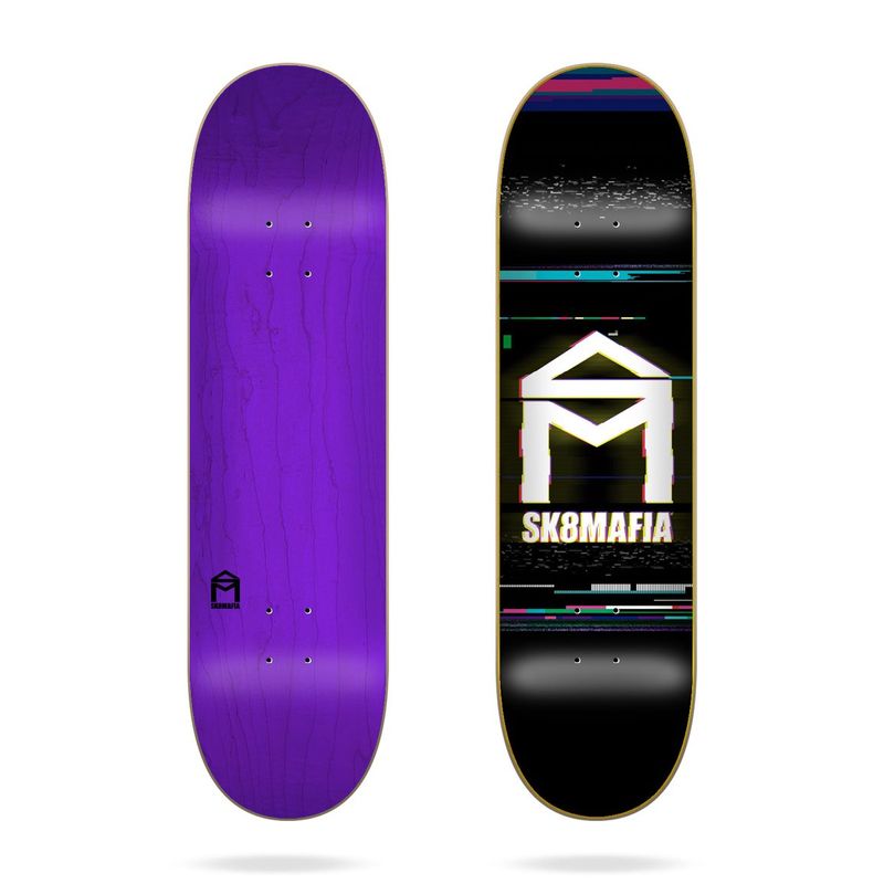 Sk8Mafia Skateboard Deck Glitch 8.375'' – Skateboard Decks, Ansicht 1