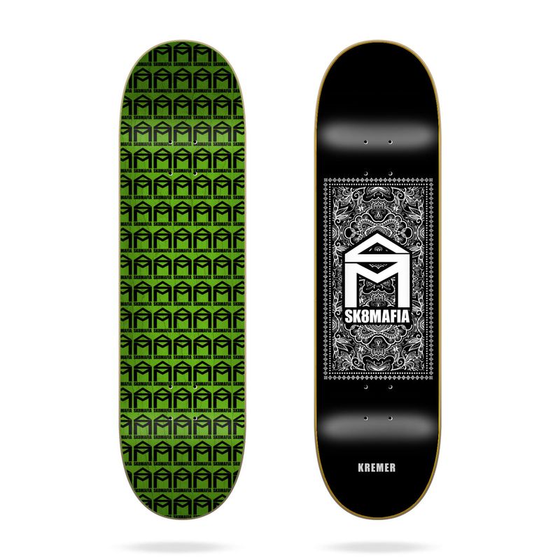 Sk8Mafia Skateboard Deck Kremer Bandana 8.0'' – Skateboard Decks, Ansicht 1