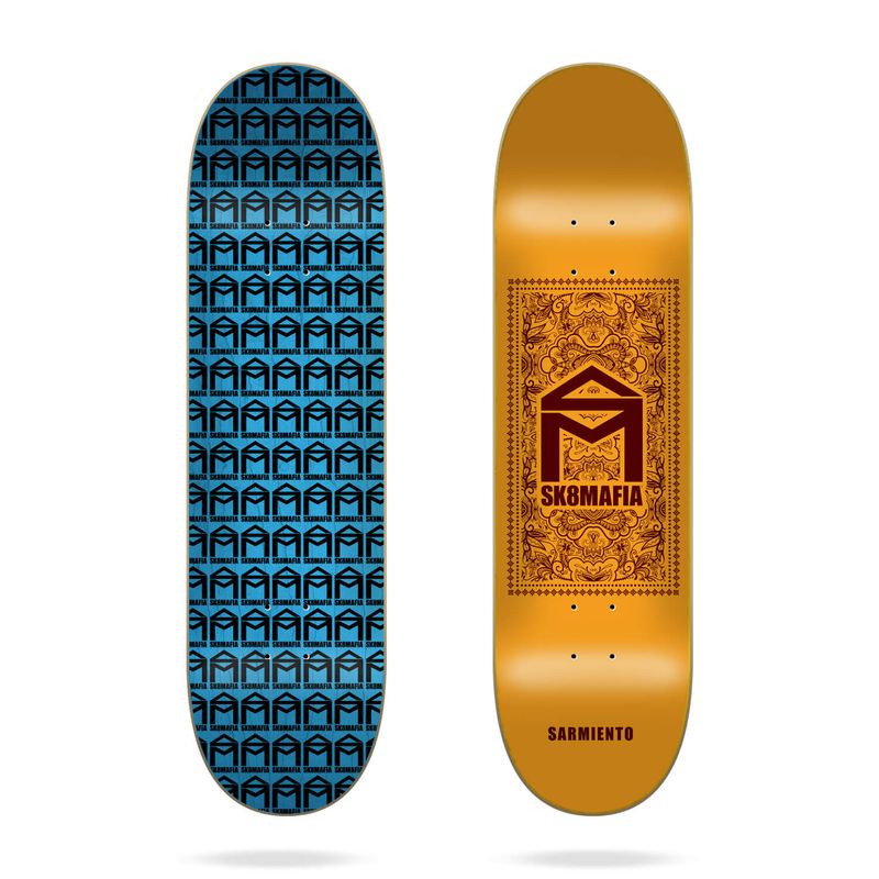 Sk8Mafia Skateboard Deck Sarmiento Bandana 7.75'' – Skateboard Decks, Ansicht 1