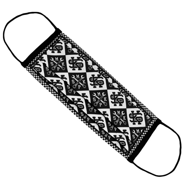 Sourkrauts Schutzmaske Checker Schwarz – Diverse Accessoires, Ansicht 1