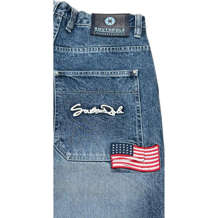 Southpole Baggy Pant Big Flag Denim – Hosen, Ansicht 3