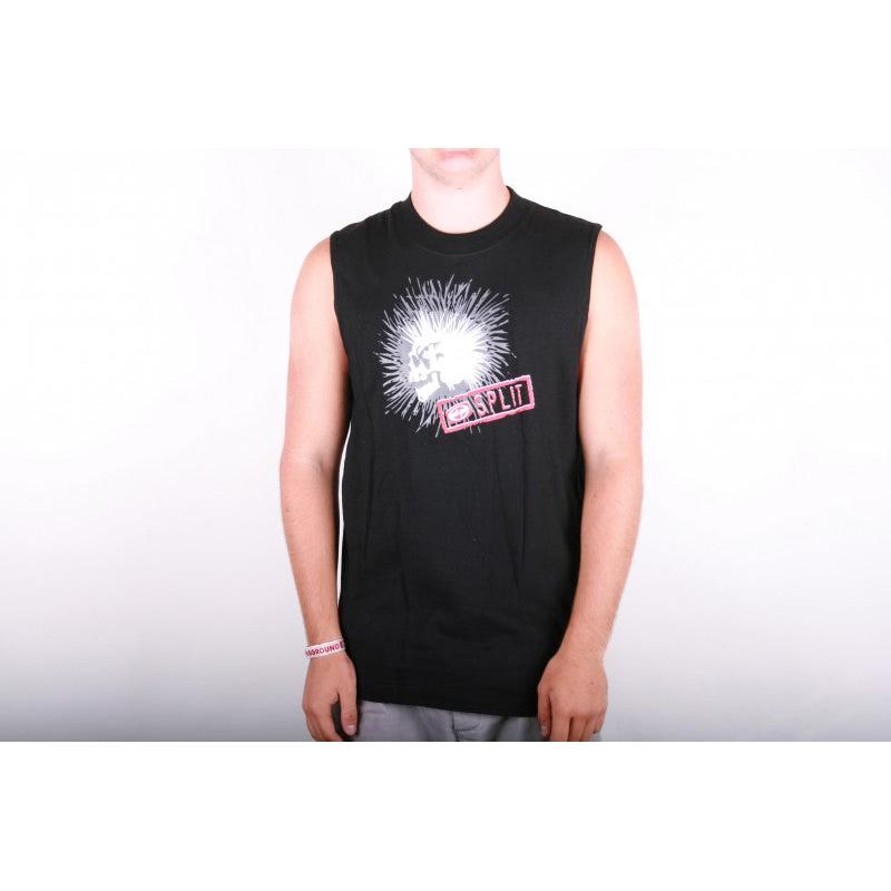 Split Tanktop Exploit Black – Shirts, Ansicht 1