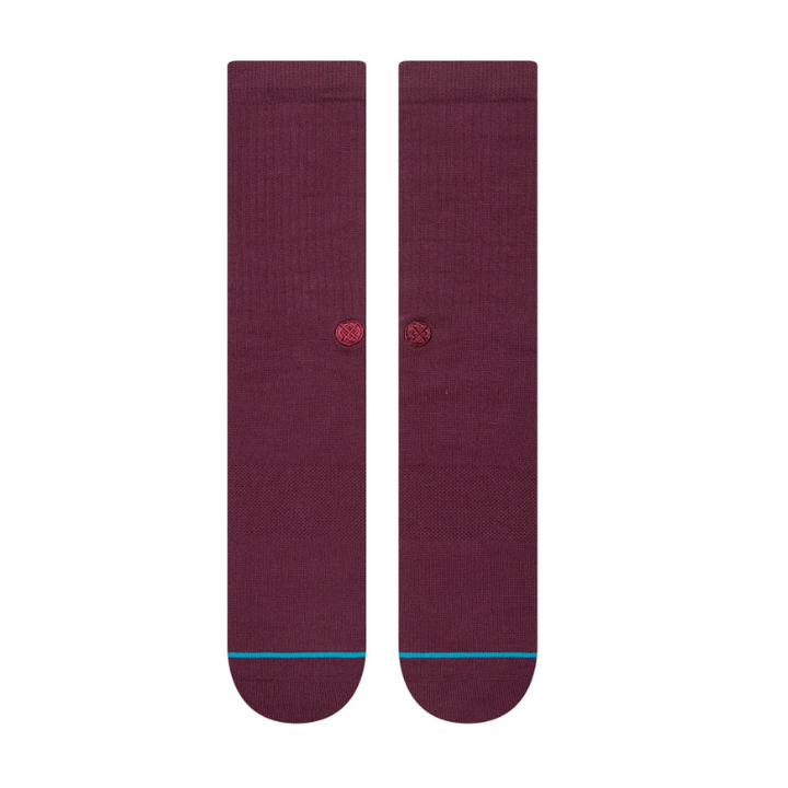 Stance Socks Icon Crew burgundy – Socken, Ansicht 2