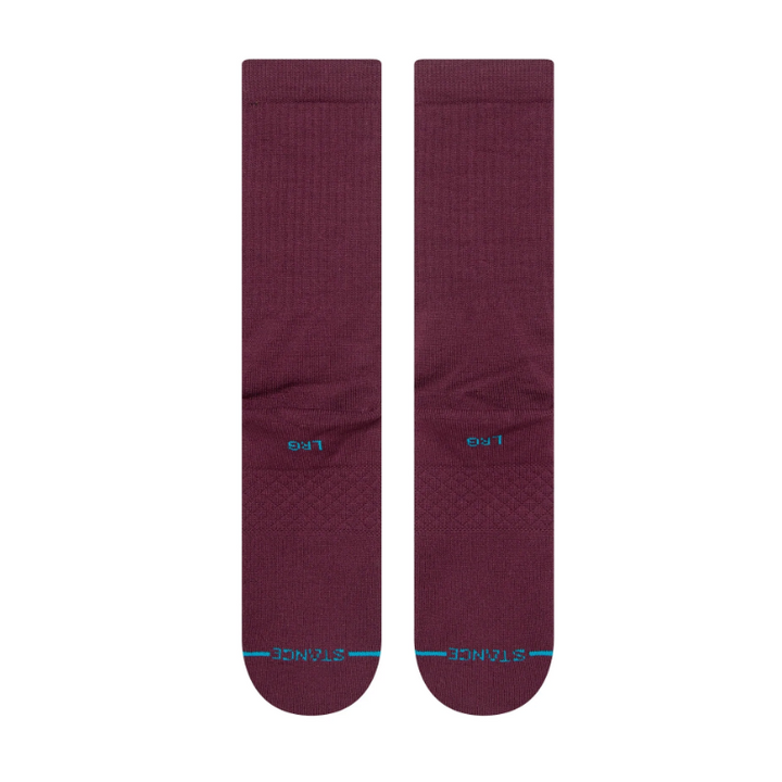 Stance Socks Icon Crew burgundy – Socken, Ansicht 3