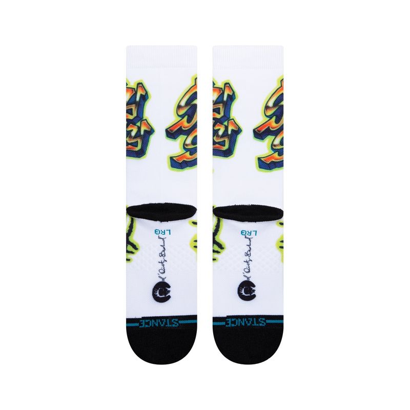 Stance Socks Shimmy Shimmy Ya white – Socken, Ansicht 3