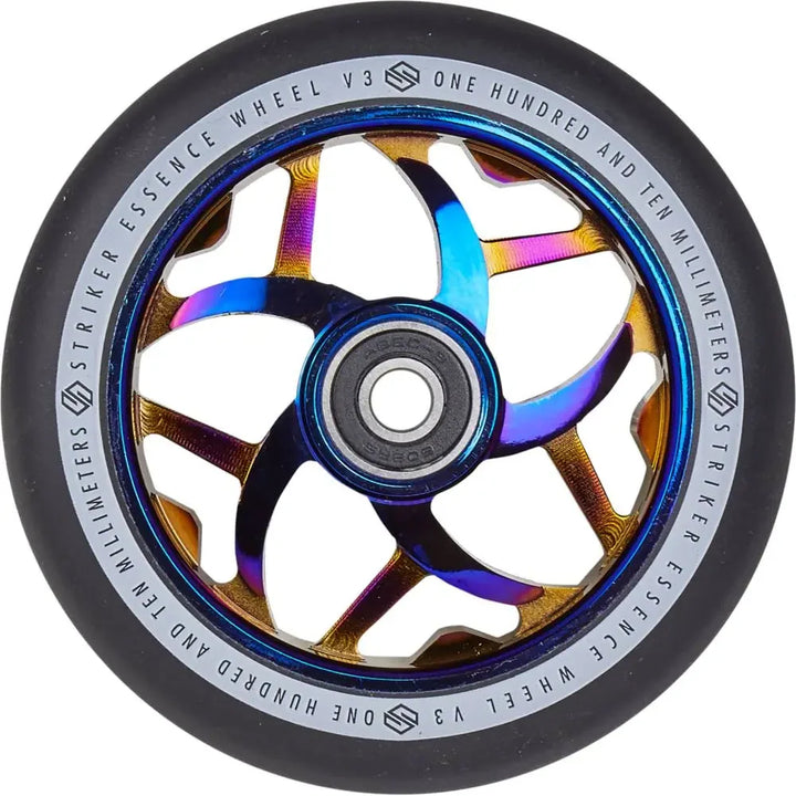 Striker Essence Wheel V3 Black Blue Neochrome – Scooter Wheels, Ansicht 1