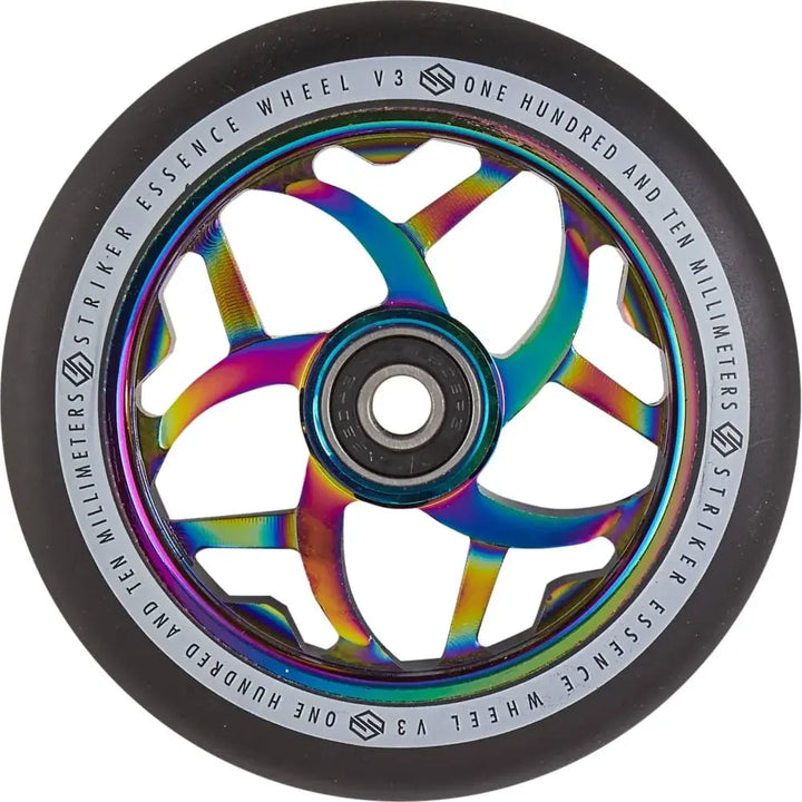 Striker Essence Wheel V3 Black Rainbow – Scooter Wheels, Ansicht 1