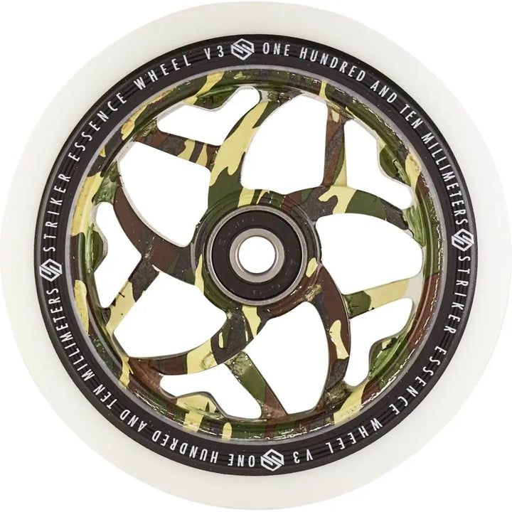 Striker Essence Wheel V3 white PU - Camouflage – Scooter Wheels, Ansicht 1