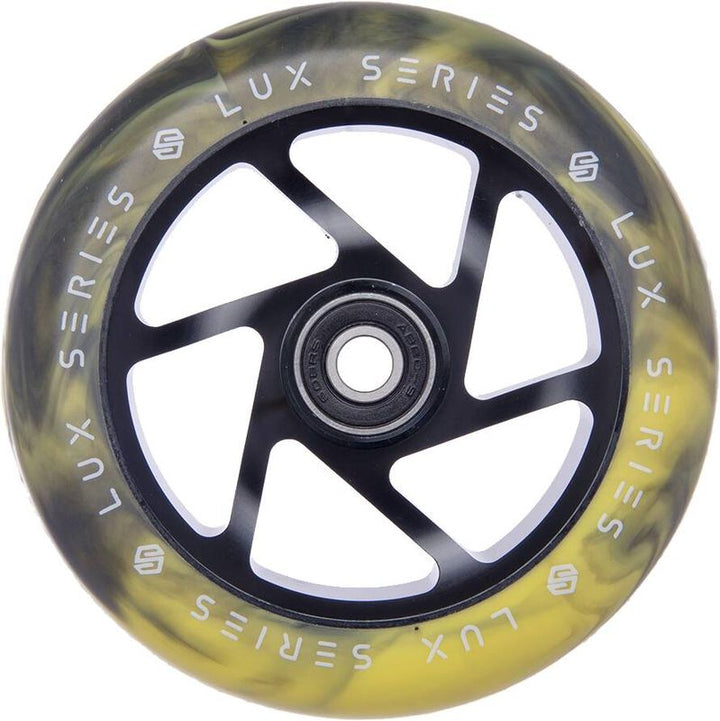 Striker Wheels Lux 110mm Black/Yellow