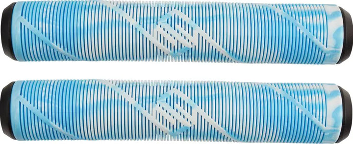 Striker Stunt Scooter Grips Thick Logo weiß/petrol