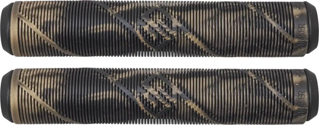 Striker Stunt Scooter Grips Thick Logo schwarz/gold