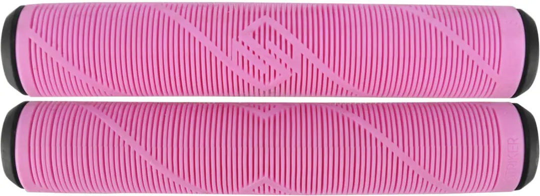 Striker Stunt Scooter Grips Thick Logo pink