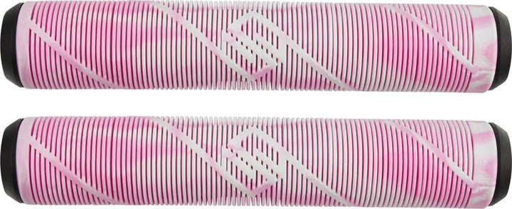 Striker Stunt Scooter Grips Thick Logo weiß/pink