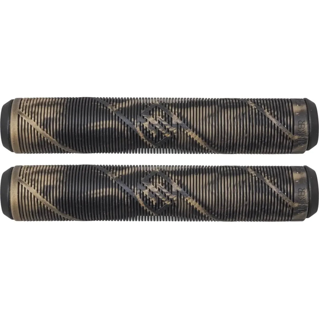 Striker Stunt Scooter Grips Thick Logo schwarz/gold – Griffe, Ansicht 1
