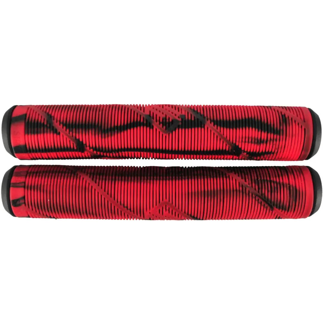 Striker Stunt Scooter Grips Thick Logo schwarz/rot – Griffe, Ansicht 1