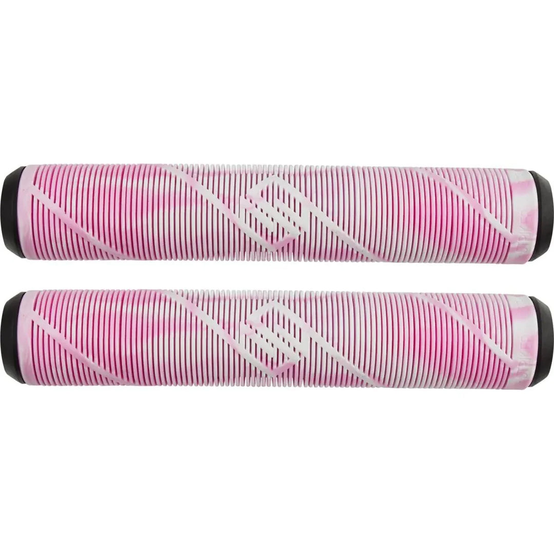 Striker Stunt Scooter Grips Thick Logo weiß/pink – Griffe, Ansicht 1