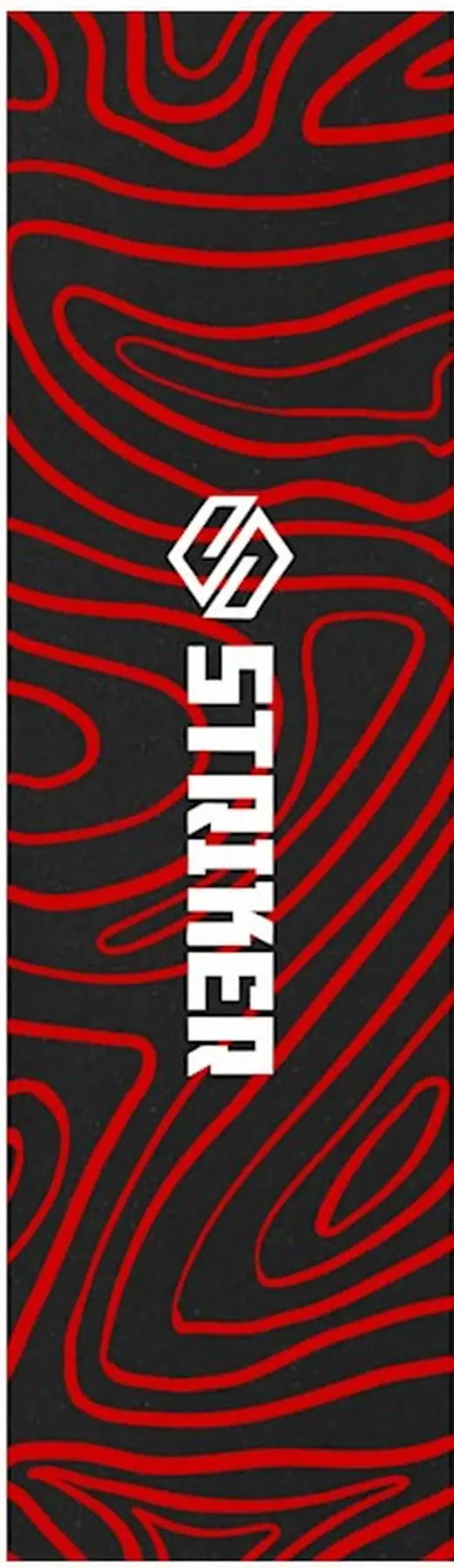 Striker Topo Scooter Griptape Swirl Rot