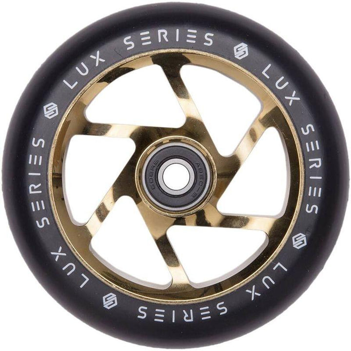 Striker Wheels Lux 100mm Gold Chrome – Rollen, Ansicht 1