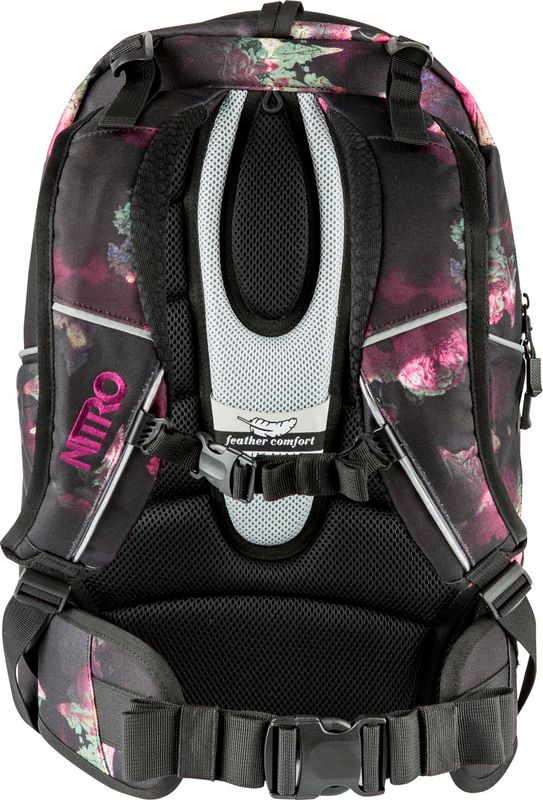 Nitro Bags Superhero Backpack Black Rose