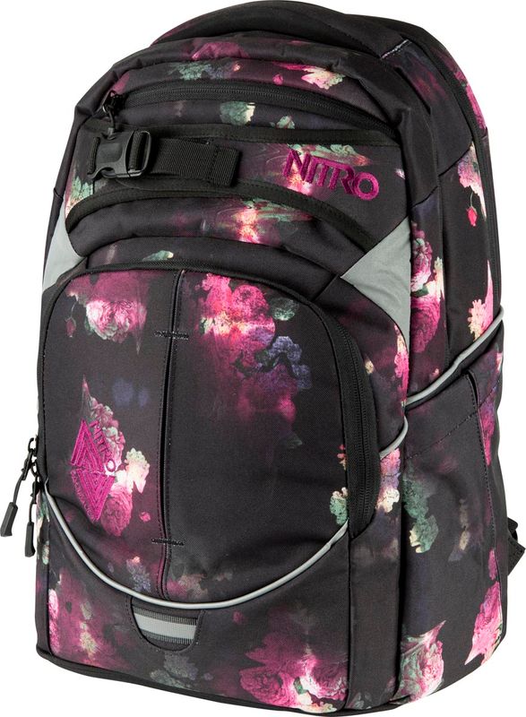 Nitro Bags Superhero Backpack Black Rose