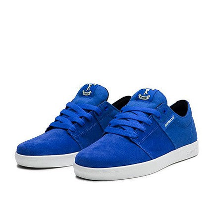 Supra Schuhe Stacks Royal Blue Suede Canvas – Schuhe, Ansicht 1
