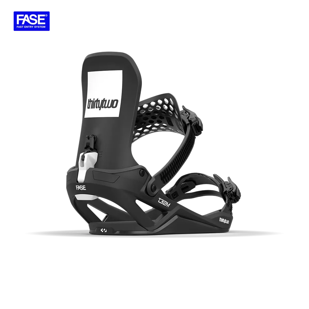 T32M Fase® Snowboard Binding Black – Snowboard Bindungen, Ansicht 2