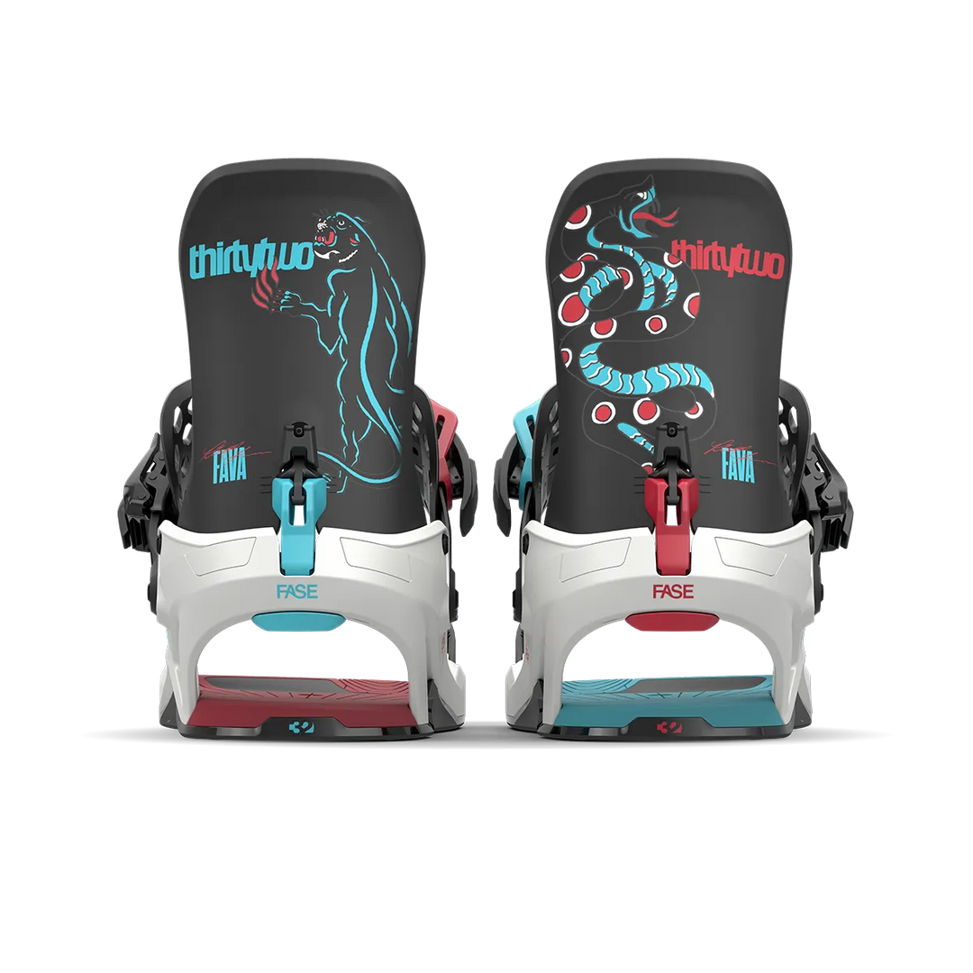 T32M Fase® Snowboard Binding Pat Fava – Snowboard Bindungen, Ansicht 1