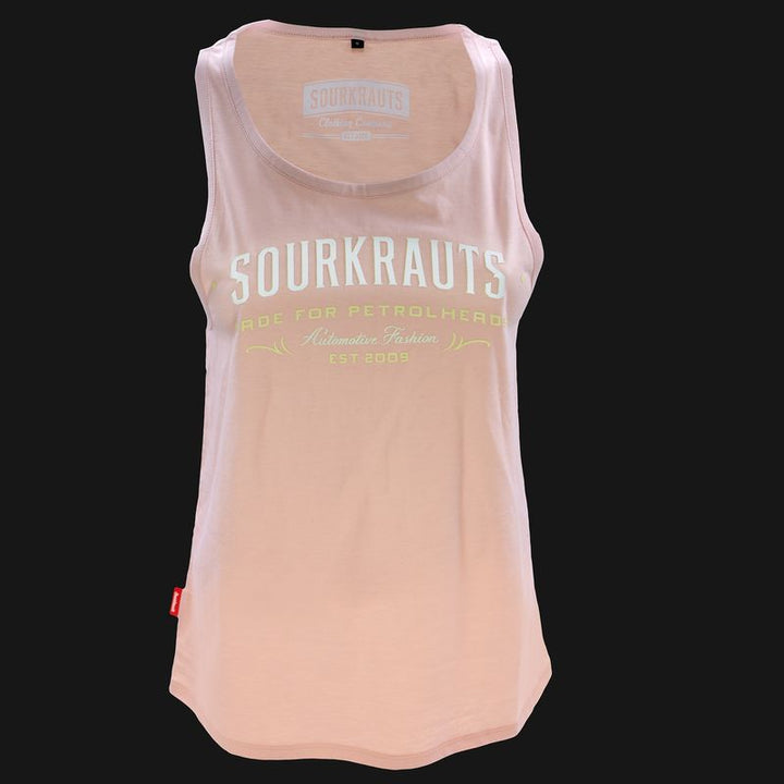 Sourkrauts Girly Tank Top Bianca pink