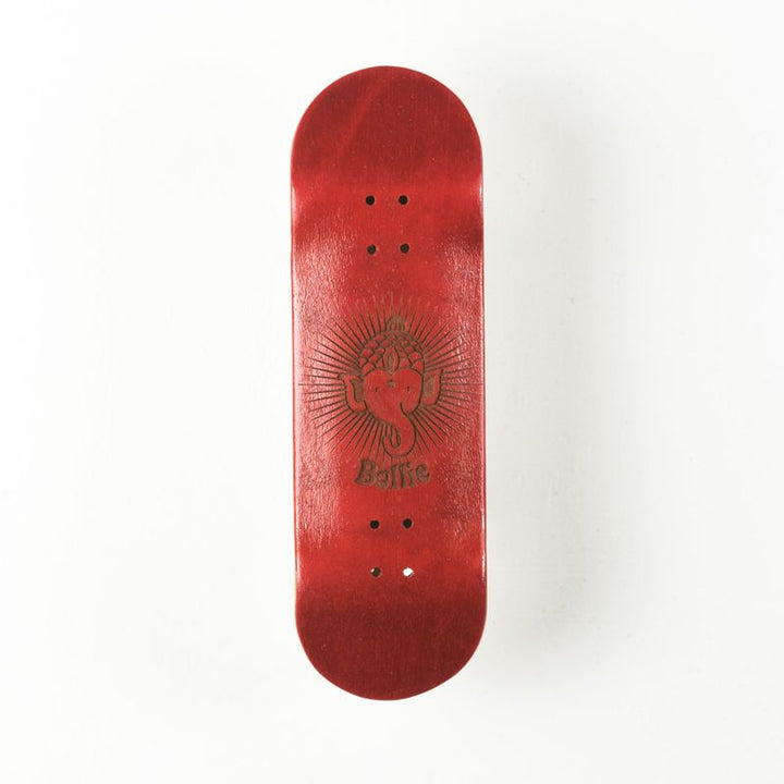 Bollie Fingerboard Complete Mini Logo red