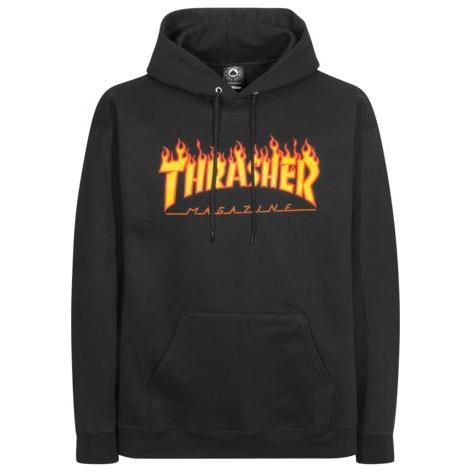 Thrasher Hoodie Flame black – Hoodies, Ansicht 1