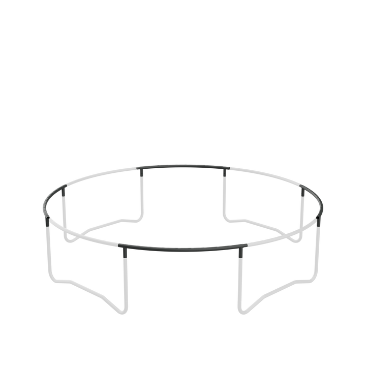 ACON Air Trampolin mit oberer Schiene mit hervorgehobenen Beinsockeln