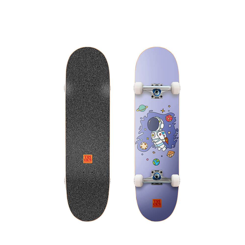 Tricks Complete Midi Skateboard Space Jump 7.25" – Komplett Skateboards, Ansicht 1