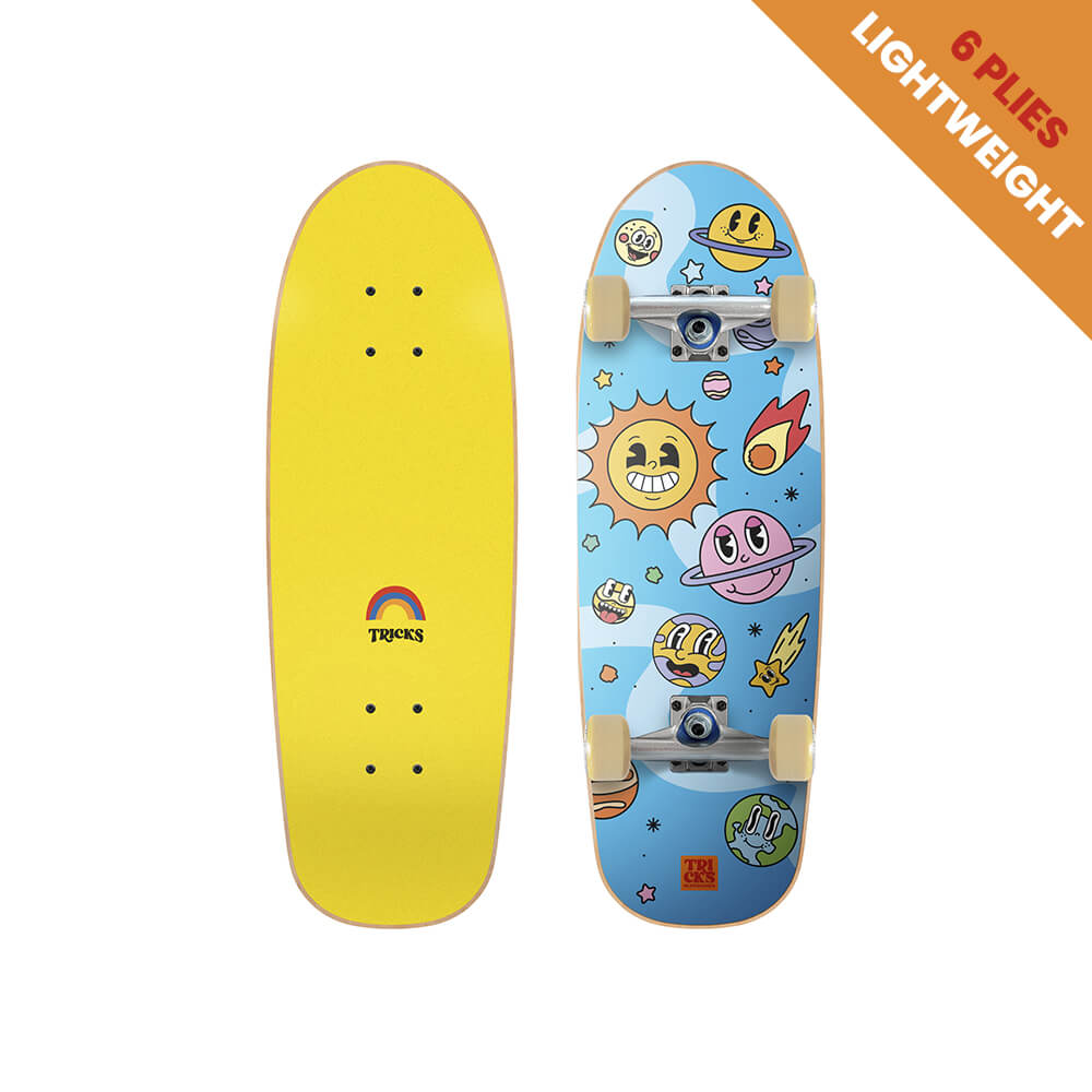 Tricks Complete Mini Skateboard Cosmic 8.25" – Komplett Skateboards, Ansicht 1