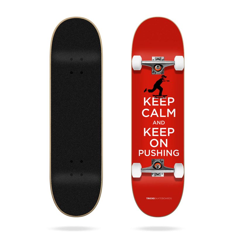 Tricks Complete Skateboard Calm 7.87'' – Komplett Skateboards, Ansicht 1