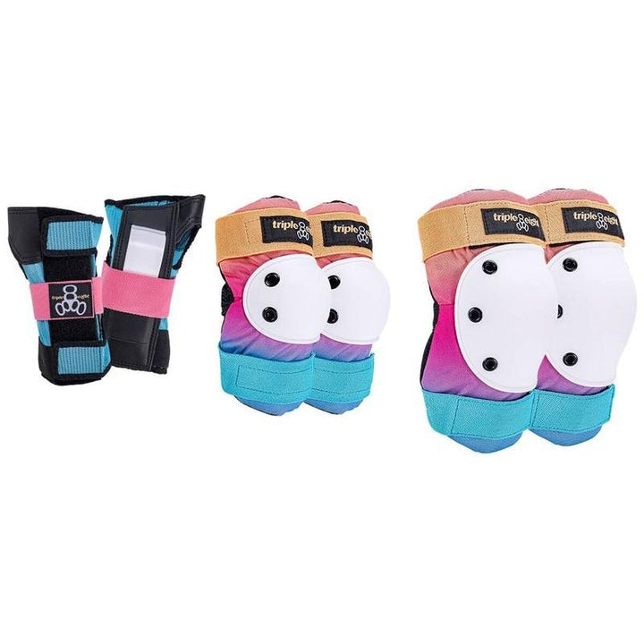Triple Eight Protection Set 3-Pack Sunset – Helme & Protektoren Scooter, Ansicht 1