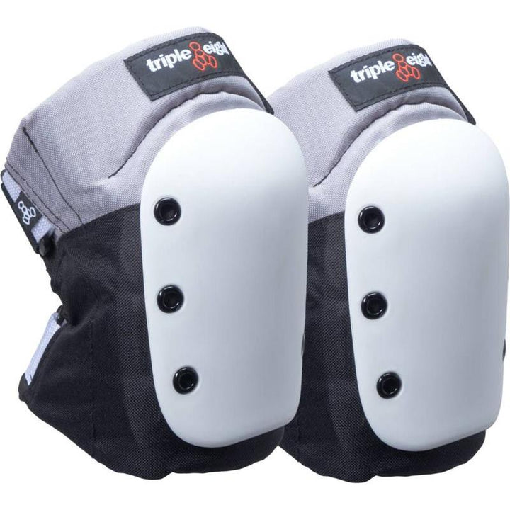 Triple Eight Street Skate Kneepads black/white – Knieschoner für Scooter, Ansicht 2